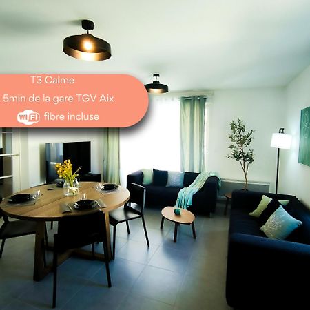 엑상프로방스 L'Instant Aixois T3 Situe A Aix La Duranne 아파트 외부 사진
