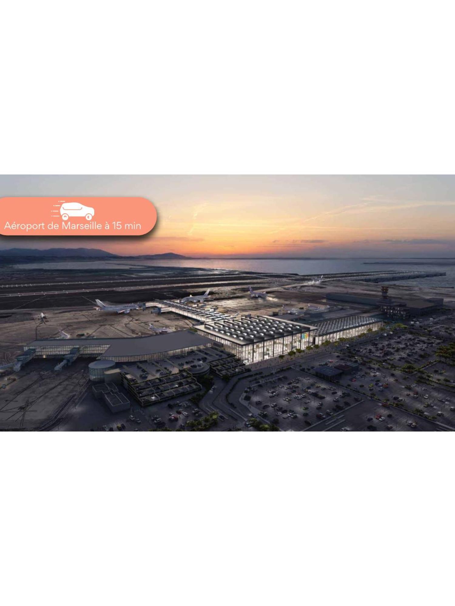 엑상프로방스 L'Instant Aixois T3 Situe A Aix La Duranne 아파트 외부 사진